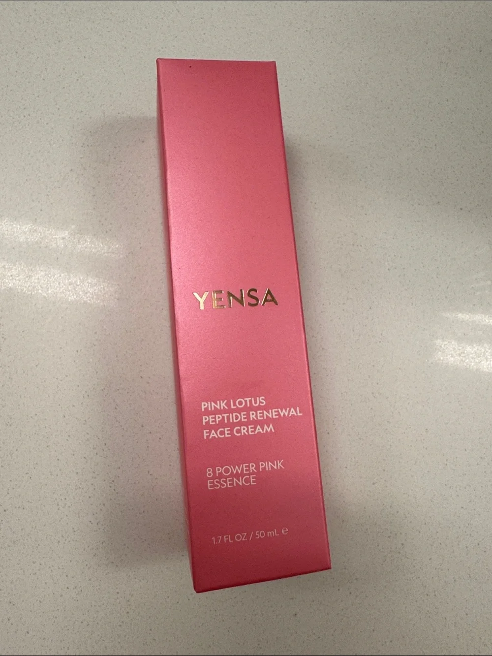 Yensa Pink Lotus Peptide Renewal Face Cream - Pink